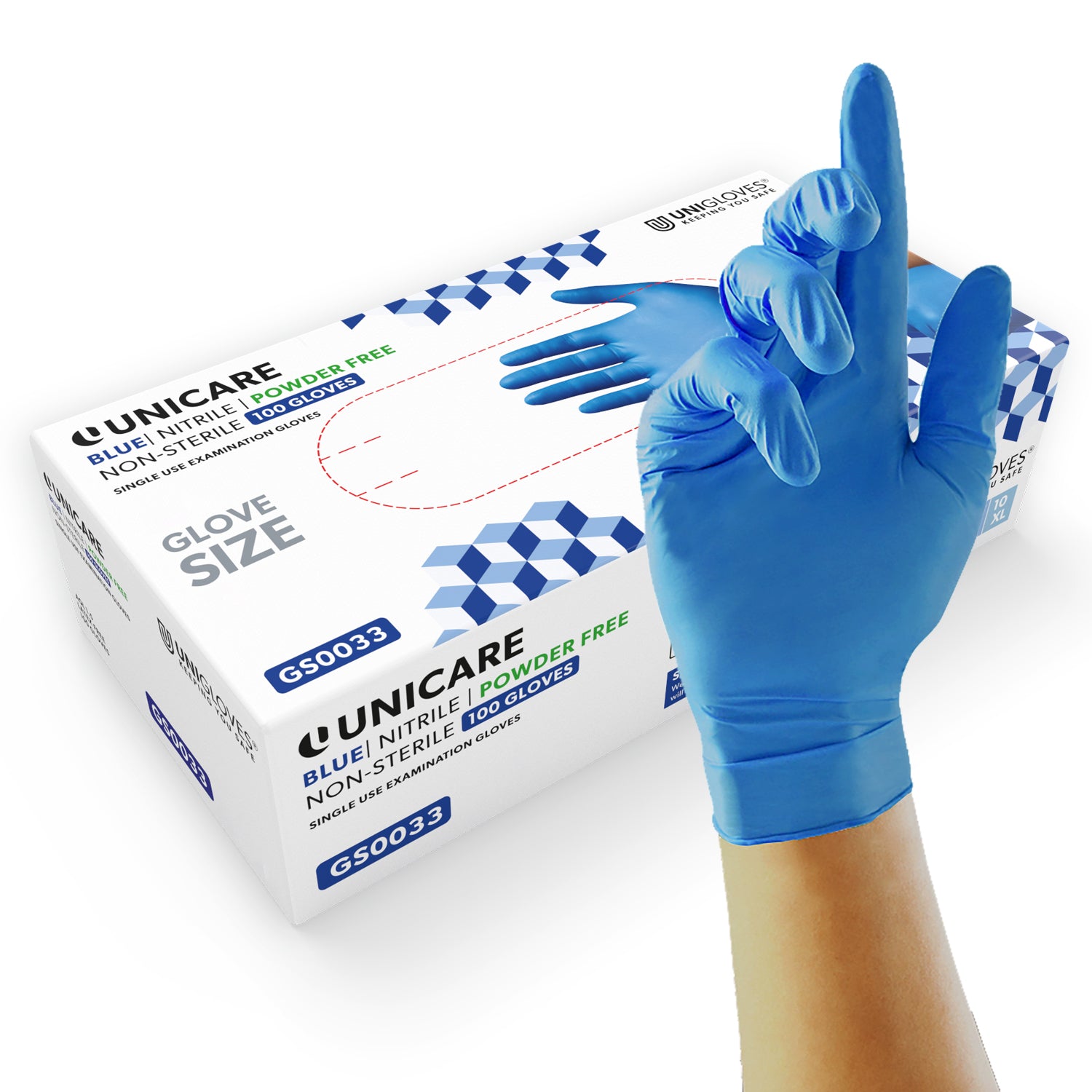 powder uk handschuhe Nitrile Medical Examination Gloves | Powder-Free
