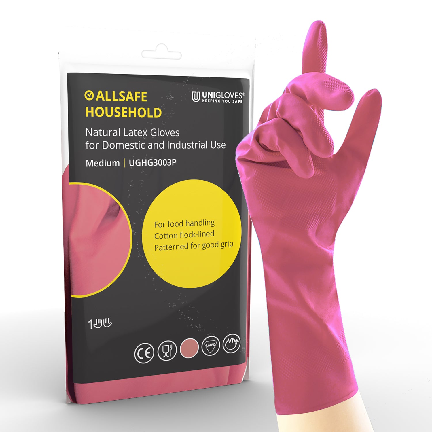 Allsafe Household Pink