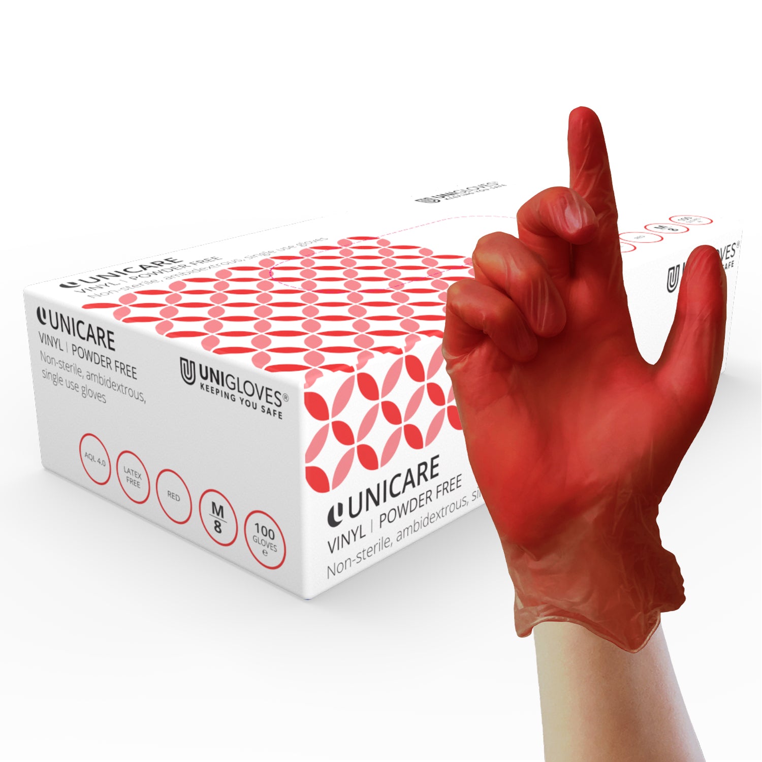 Unicare Red Vinyl